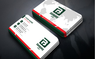 Bold Minimal Business Card Template PSD | Editable Photoshop Design for Professionals