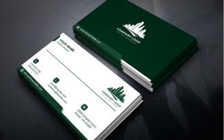 Bold Modern Business Card Template PSD | Editable Photoshop Design for Personal Branding