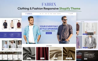 Fabrix - Fashion Responsive Shopify Theme for eCommerce