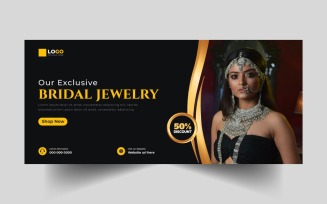 Jewelry Sale Social Media Facebook Cover Ver-4