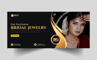 Jewelry Sale Social Media Facebook Cover Ver-5