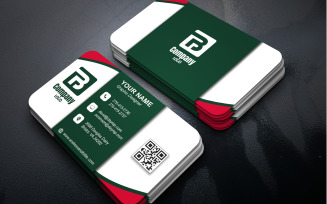 Premium Corporate Business Card PSD Template | Editable Photoshop Design for Branding