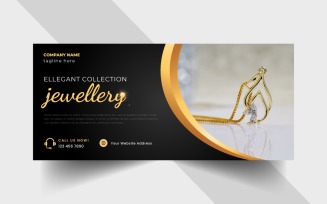Jewelry Sale Social Media Facebook Cover Ver-9