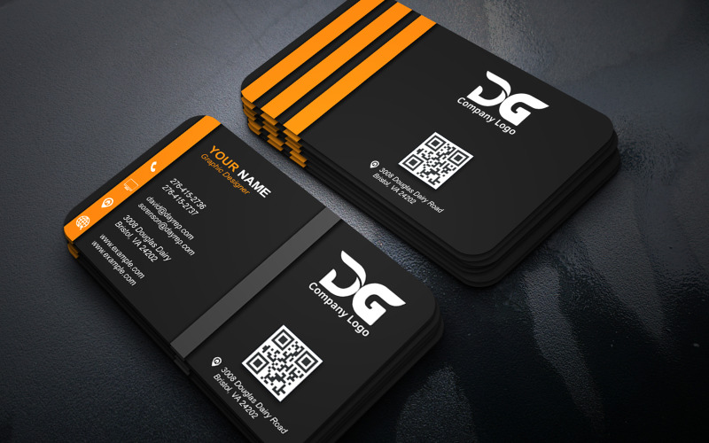 Minimal Multi Purpose Business Card Template PSD | Editable in Photoshop Corporate Identity