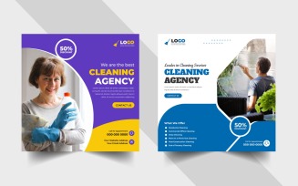 Cleaning Service Social Media Post Template Ver-2