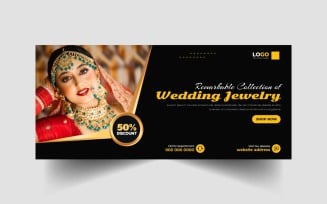 Jewelry Sale Social Media Facebook Cover Ver-13