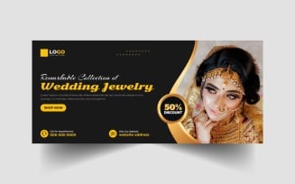 Jewelry Sale Social Media Facebook Cover Ver-16