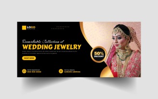 Jewelry Sale Social Media Facebook Cover Ver-17