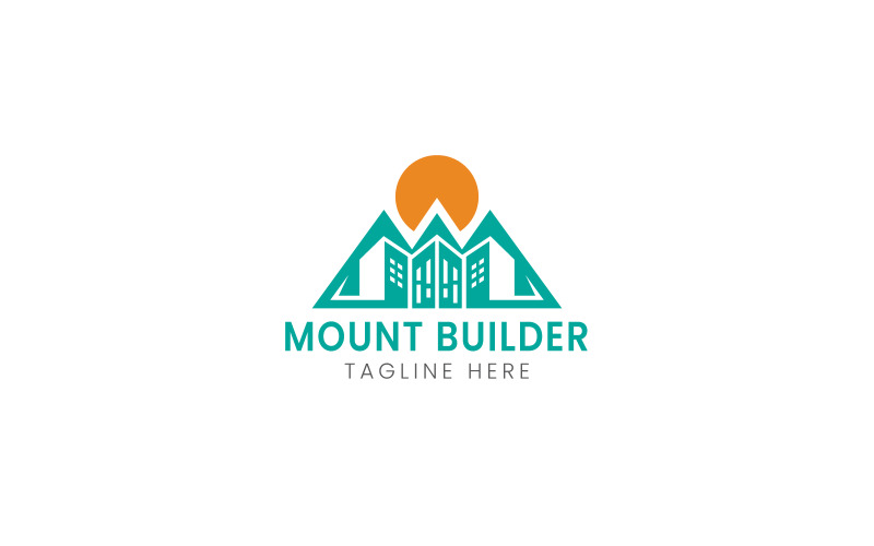Mountain building logo-969 Logo Template