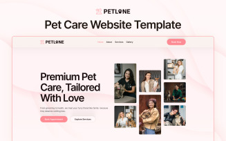Petlone - Best Pet Care Services Next.js Template