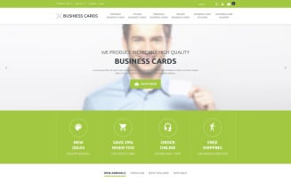 Business Cards Store PrestaShop Theme