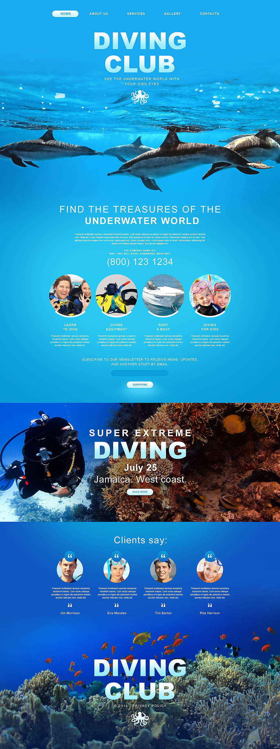 Diving Muse Template New Screenshots BIG