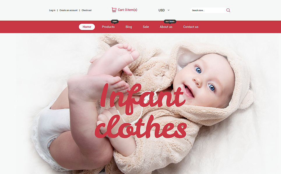 Baby Clothes Shopify Theme