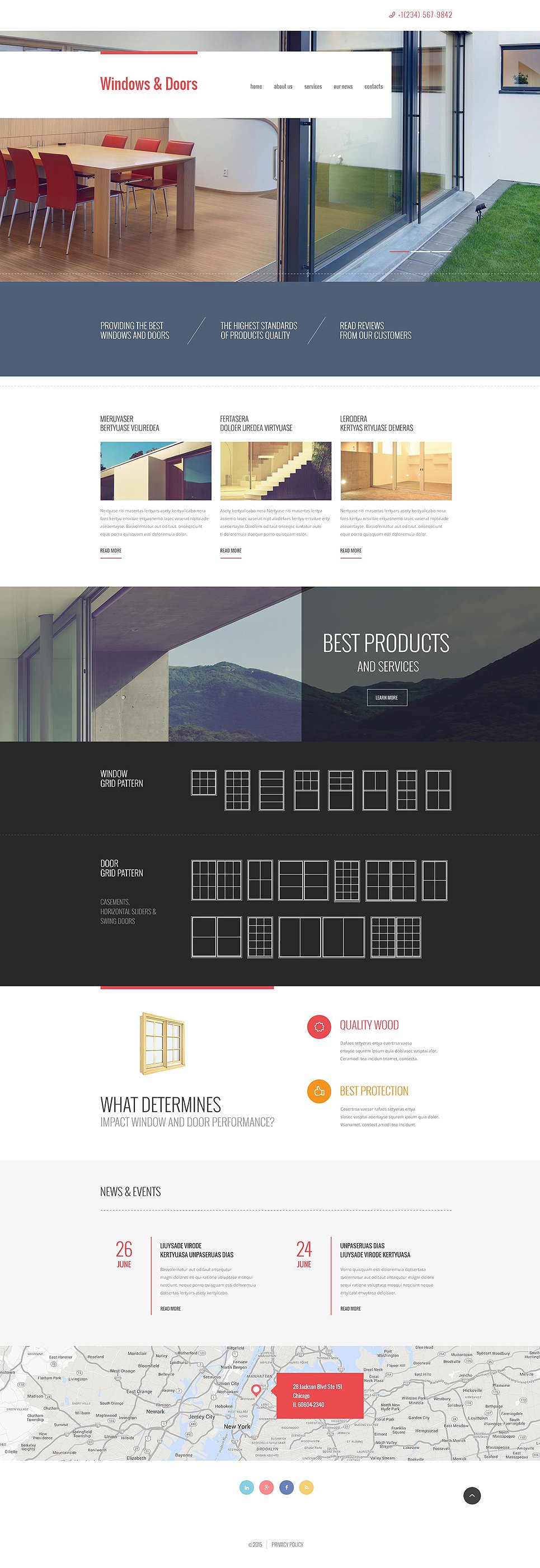 Window Decor Responsive Website Template New Screenshots BIG