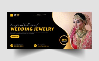 Jewelry Sale Social Media Facebook Cover Ver-21