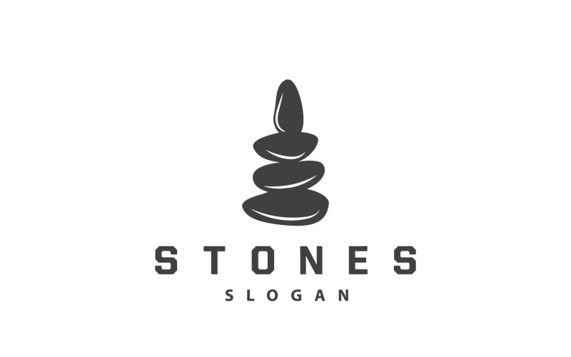 Stone Logo Premium Design Vector V4 Logo Template