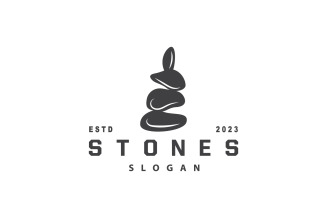 Stone Logo Premium Design Vector V8