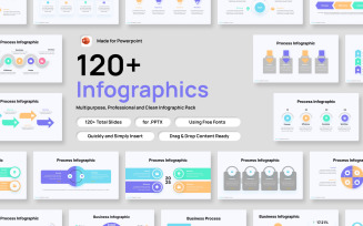 Big Infographic Assets PowerPoint Presentation Template
