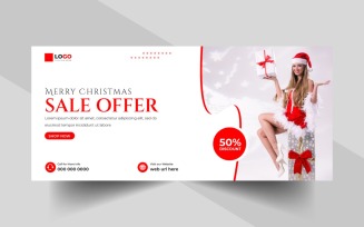 Christmas Sale Facebook Cover Banner Ver-1