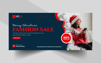 Christmas Sale Facebook Cover Banner Ver-2