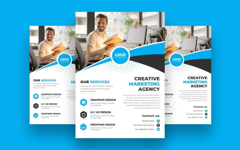 Digital Marketing Agency Flyer Ver-2 Corporate Identity