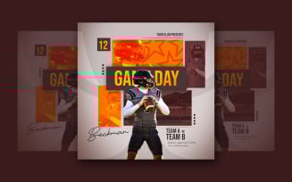 Football Club Social Media Template