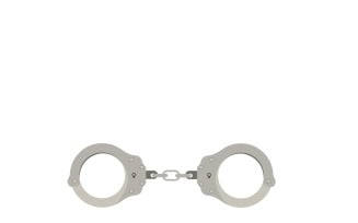 Handcuffs Vector Icon Flat Illustration for Web Design