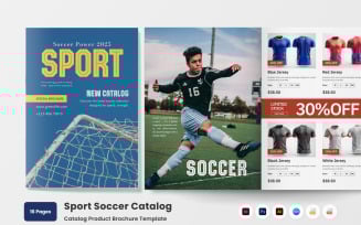 Modern Football Brand Catalog