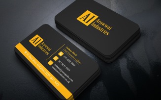 Simple Multi Purpose Business Card | Editable PSD Corporate Template