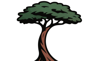 Tree vector art illustration
