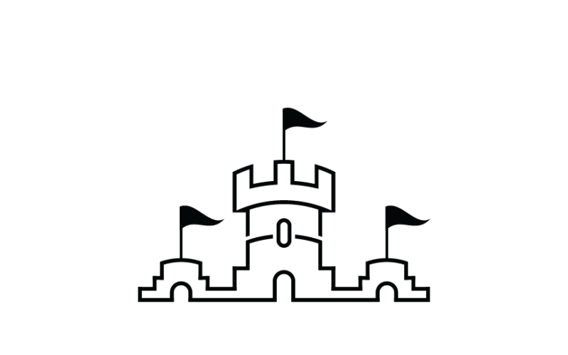 Castle Line Logo Template