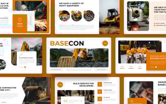 Construction Company Profile Keynote Template