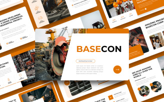 Construction Company Profile Powerpoint Template