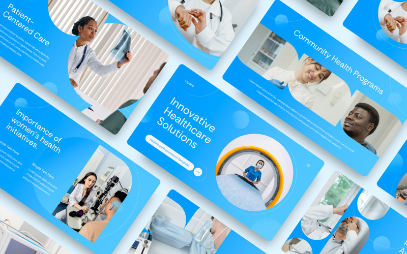 Modern Healthcare Google Slides Template
