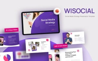 Wisocial – Social Media Strategy PowerPoint