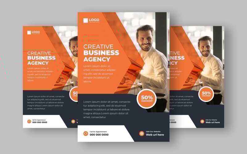 Digital Marketing Agency Flyer Design Ver-6 Corporate Identity