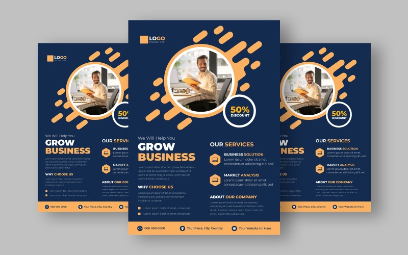 Digital Marketing Agency Flyer Design Ver-9 Corporate Identity