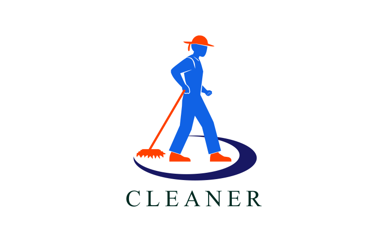 Modern Cleaning Logo Design Template Logo Template