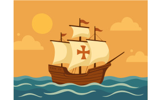 Columbus Day with Amazing Ships