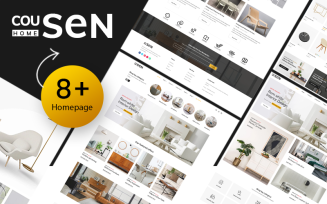 Cousen - Furniture Shopify Theme 2.0 – Modern, Elegant Fully Customizable