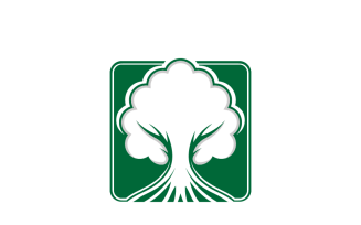 Growth Tree Symbol Logo Template