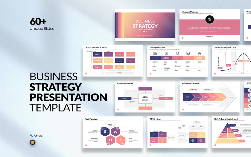 Business Strategy Google Slide, Template
