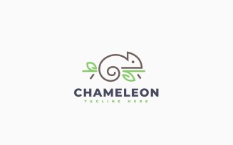 Chameleon Logo Template Design