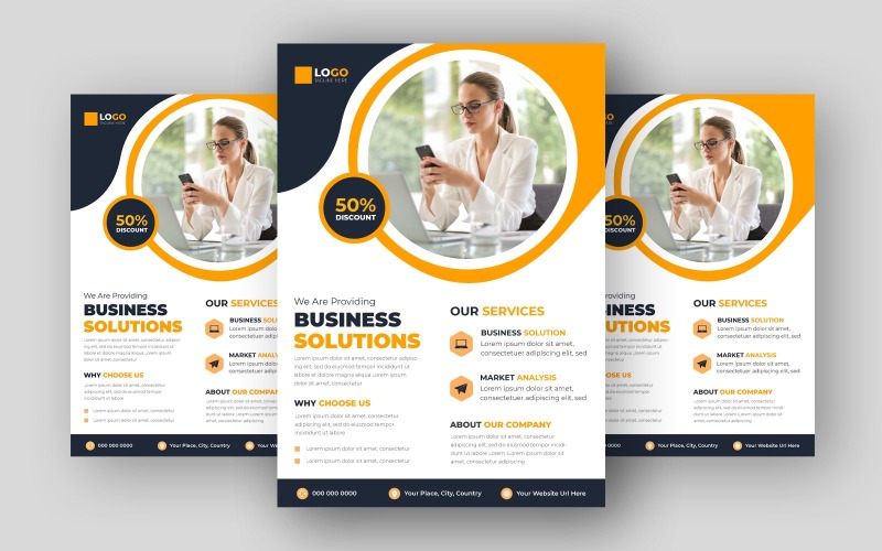 Digital Marketing Agency Flyer Design Ver-13 Corporate Identity