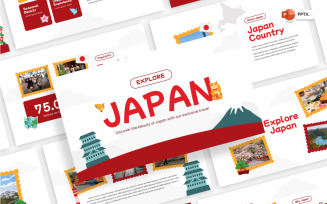 Explore Japan PowerPoint Template