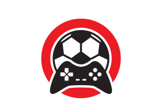 Football Gaming Logo Template