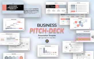 Minimal Pitch Deck Presentation Template