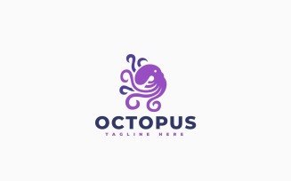 Octopus Logo Template Design