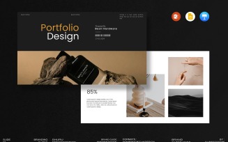 Portfolio Keynote Presentation Layout