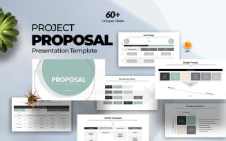 Project Proposal PowerPoint, Presentation Template